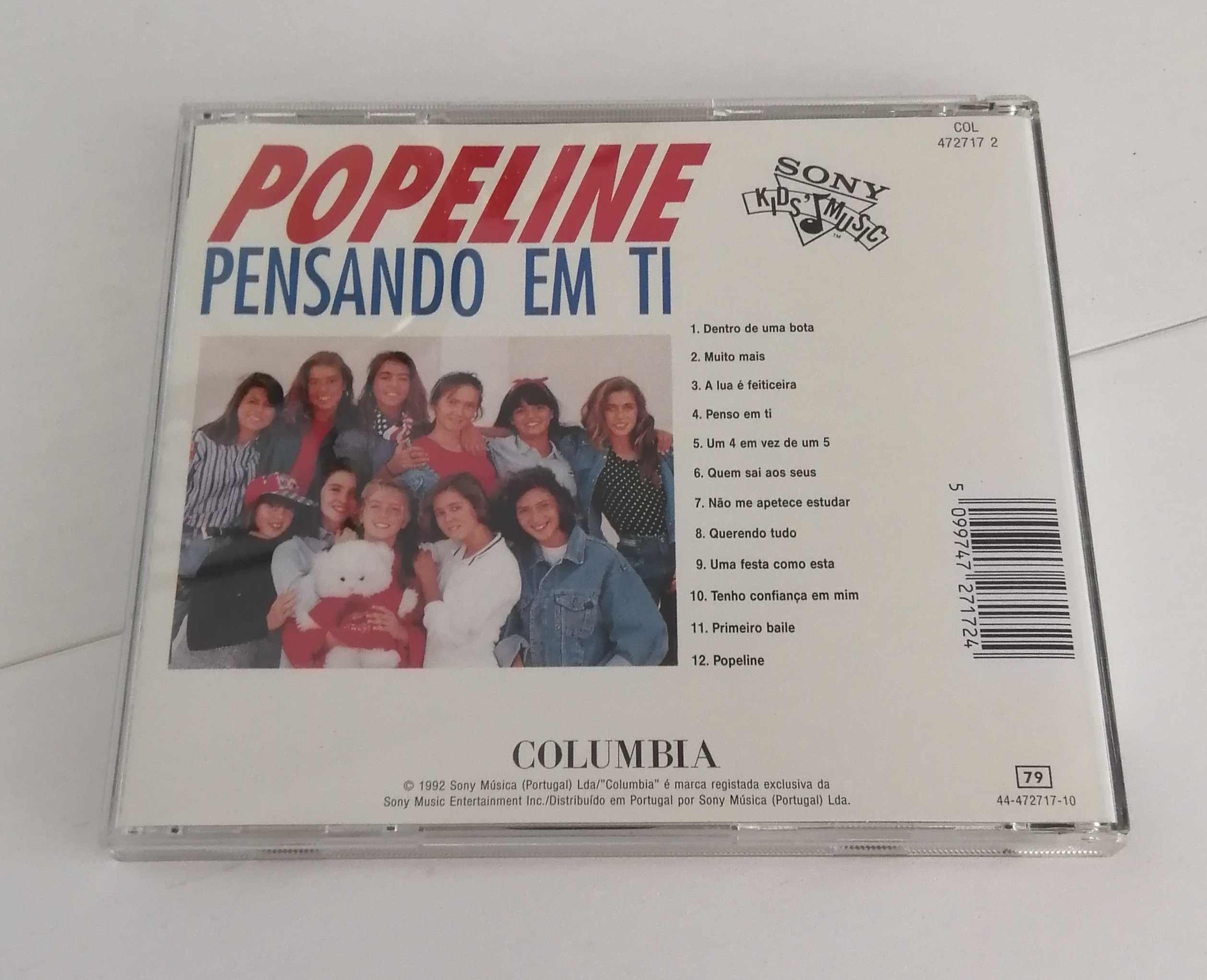 Popeline Pensando em Ti cd Promo