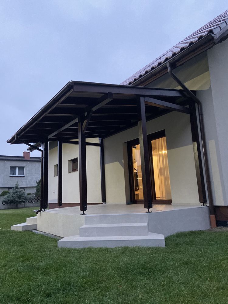Zadaszenie tarasu * markiza * pergola * poliwęglan