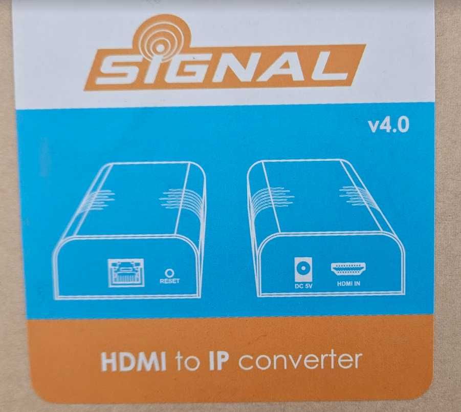 Konwerter sygnału HDMI na IP Signal (multicast) v4.0 100 m H3614