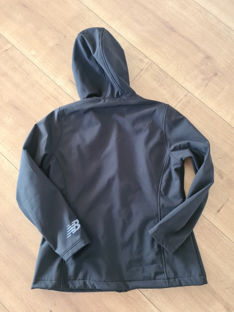 Kurtka Softshell New Balance,  r. L z kapturem,  czarna
