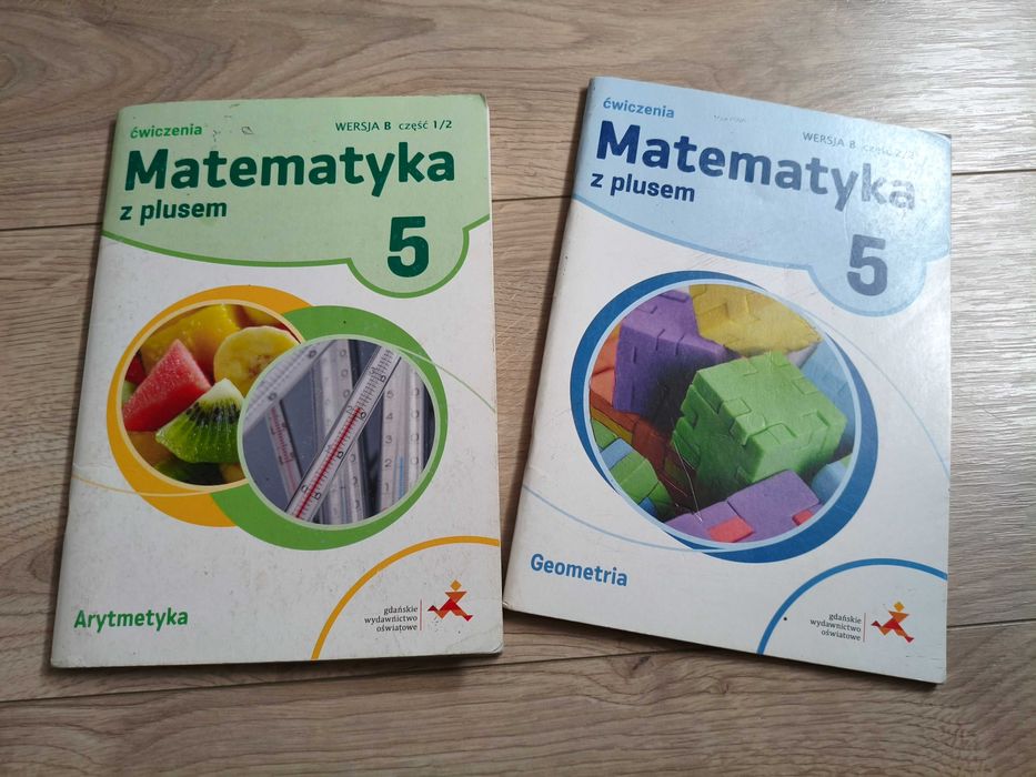 Ćwiczenia do matematyki z plusem klasa 5 dwie części