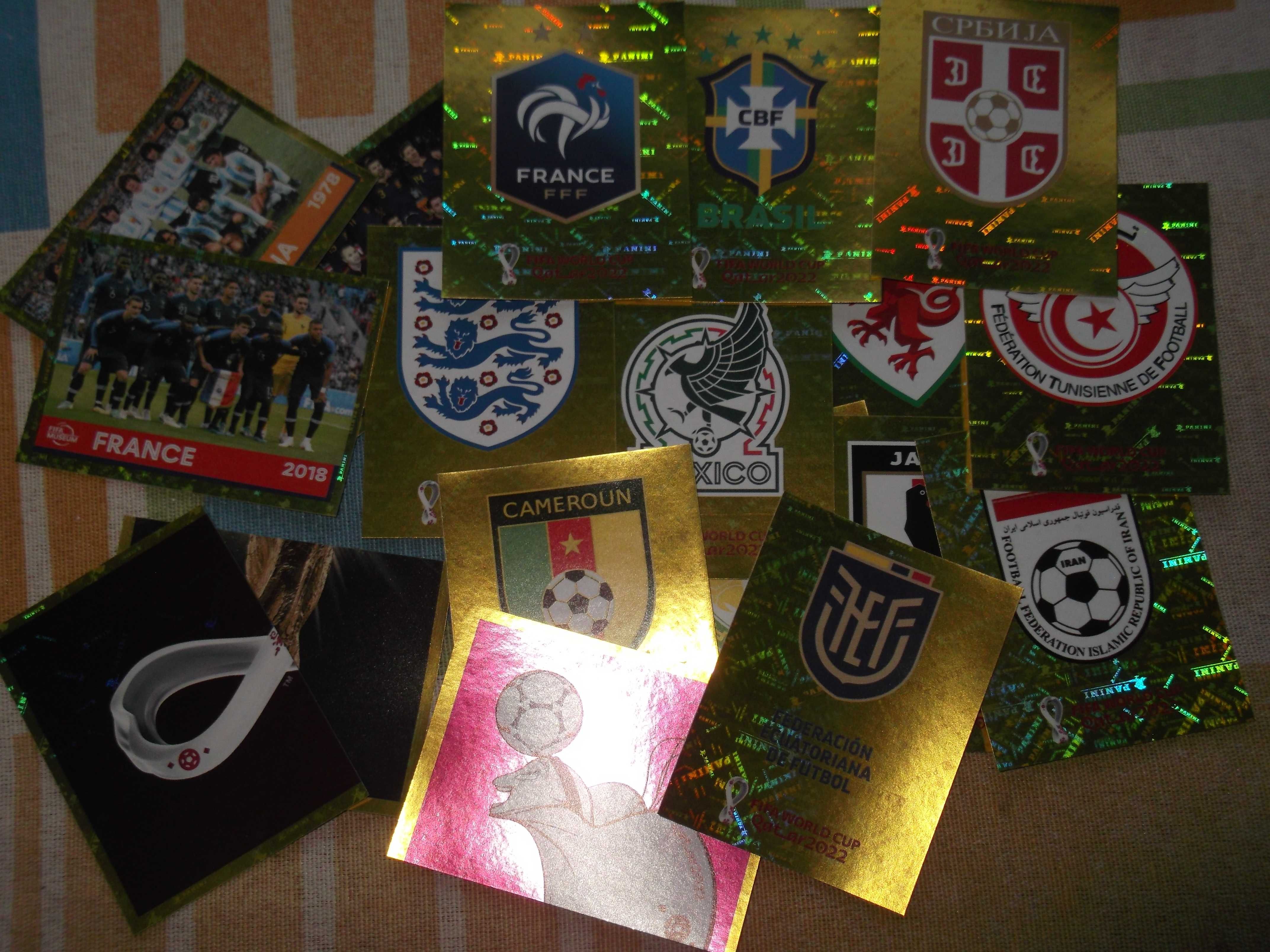 Cromos QATAR 2022 com EXTRAS