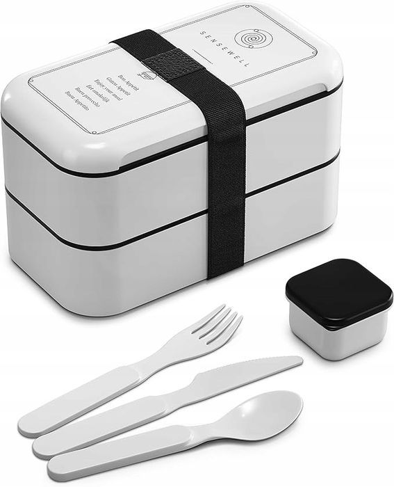 Lunch Box Pojemnik Na Lunch Jedzenie Sensewell 2x 500ml