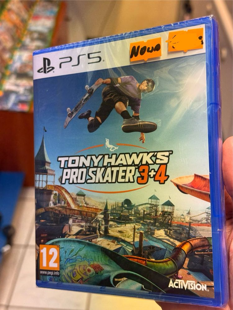 Tony Hawk's Pro Skater  3 + 4 / PS5 / PL / Nowa w folii **Sklep Bytom