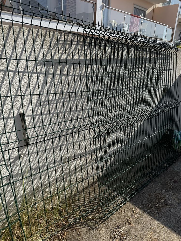 Redes/grelhas de vedação verdes
