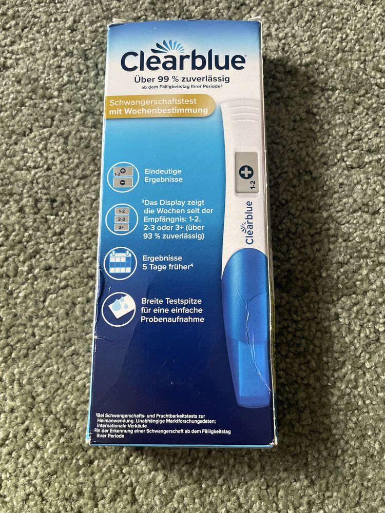 Clearblue 2 test ciążowy cyfrowy 1103