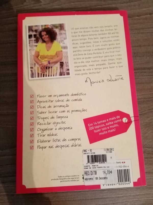 Livro "A perfeita dona de casa"