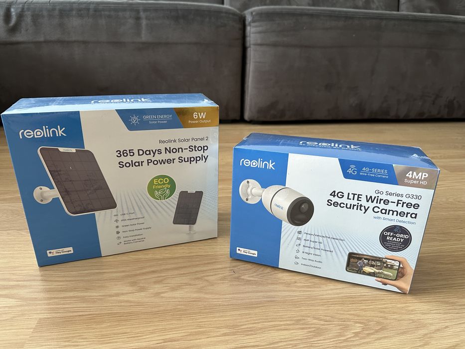 Бездротова камера відеоспостереження + сонячна панель
