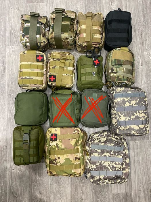 Аптечка військова. Турнікет SICH, CAT, DNIPRO або CODE RED