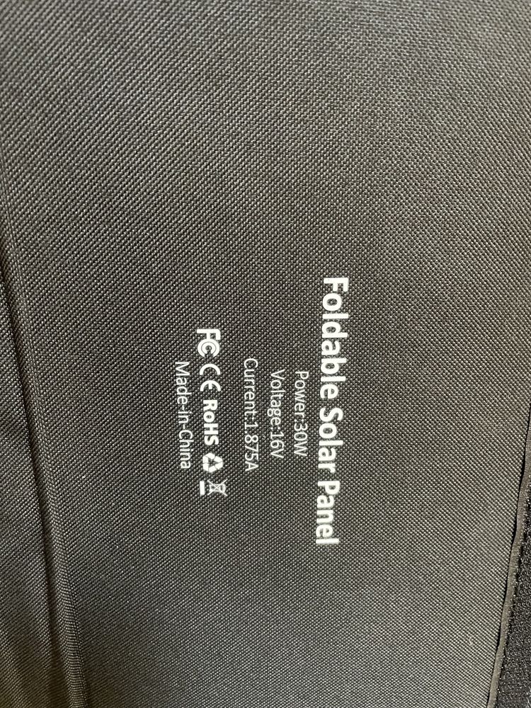 Складна сонячна панель 30W