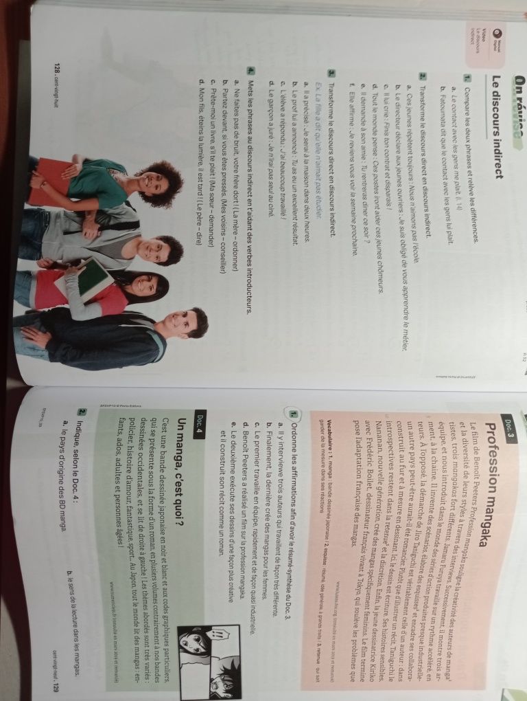 Manual Francês En Français, SVP! 10 Ano