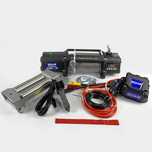 Оригінальна електрична лебідка 5,5т 12В трос 25м Husar Winch (Польша)