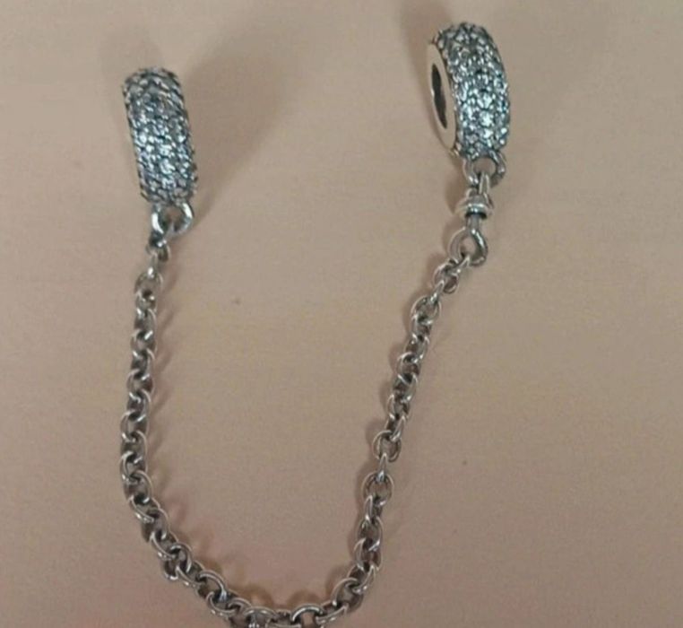 Łańcuszek zabezpieczający do bransoletki Pandora