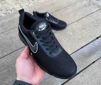 Nike колір чорний Кросівки літні сітка