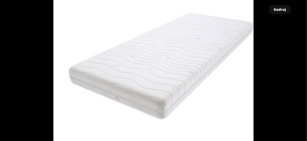 Materac 160x200 ze zdejmowanym pokrowcem