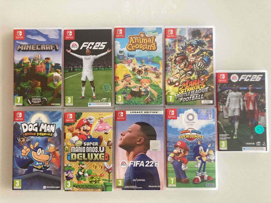 jogos nintendo switch 25€