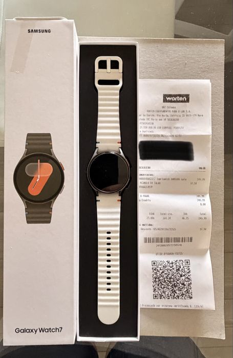 Samsung Galaxy Watch 7 - com garantia ate dez 2027