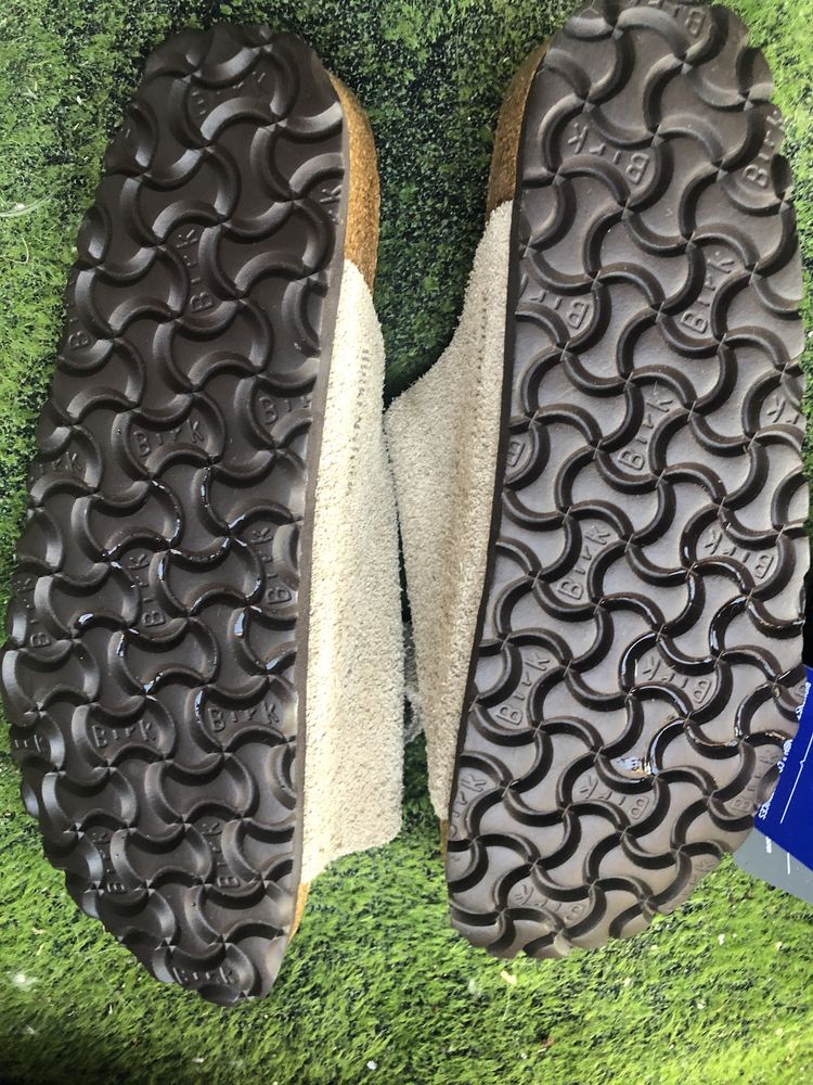 Birkenstock zurich soft suede sandal beige 39 pp