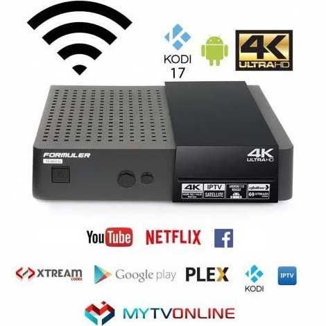 Formuler S Mini 4K Android 7 Recetor SAT & IPTV