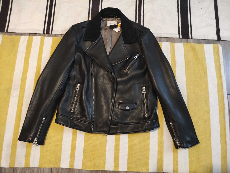 Kurtka skórzana ramoneska Premium Edition rozmiar 54-XL