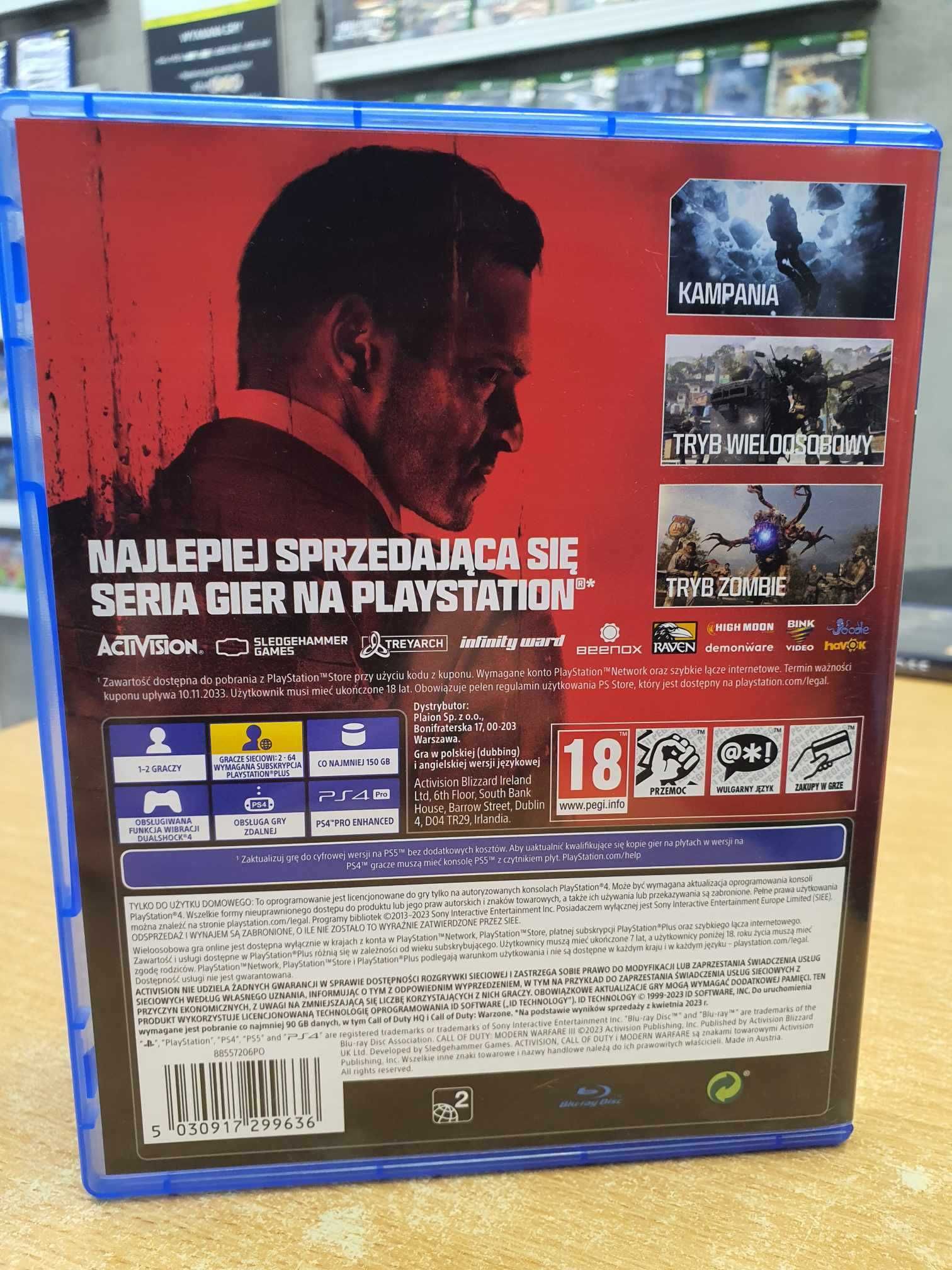 Call of Duty Modern Warfare 3 PS4 Sprzedaż/Wymiana Lara Games