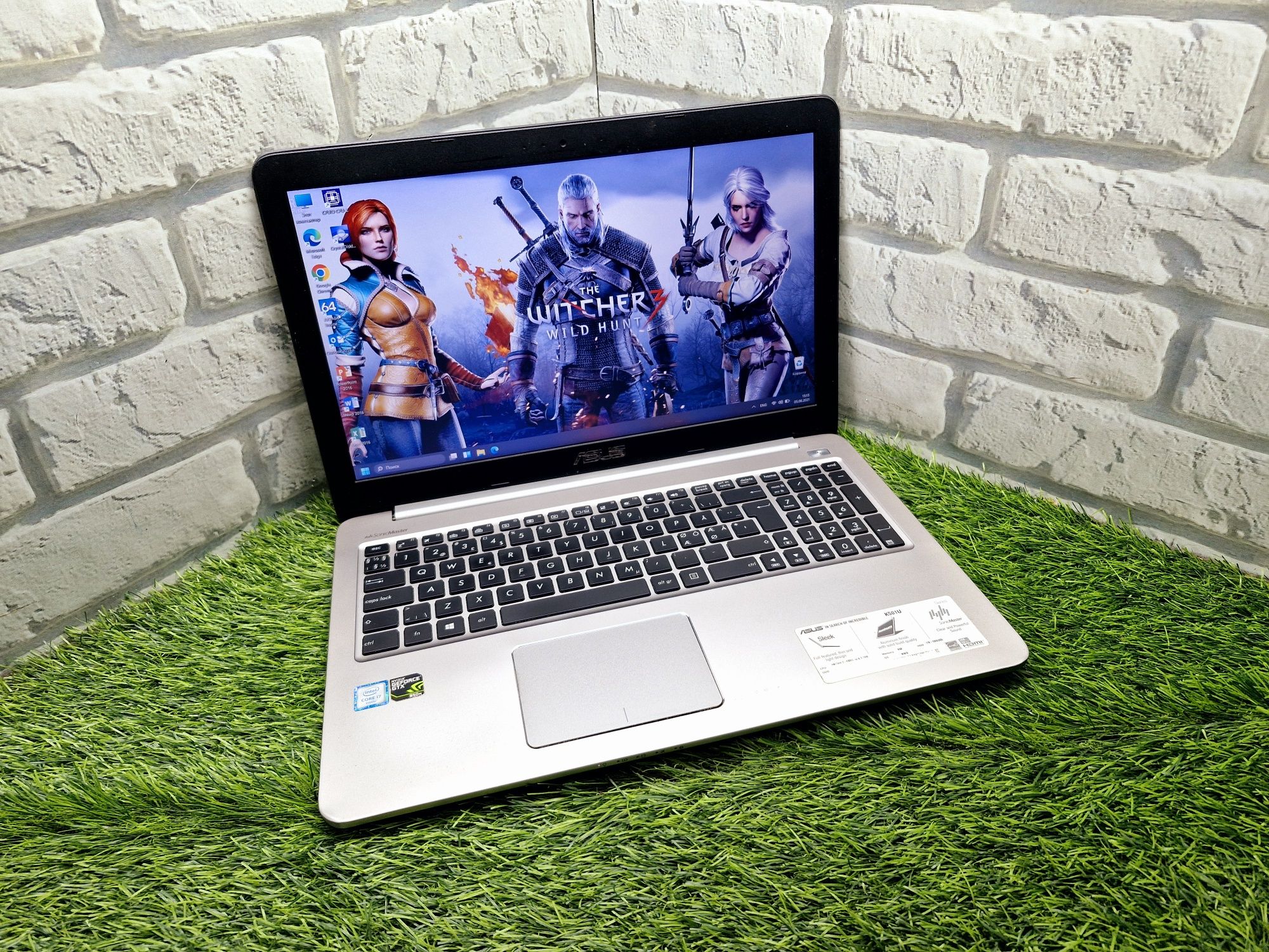 Магазин:Asus k501u/Core i7-6500u/8gb/128SSD+1TB/Nvidia GTX 950M 2gb