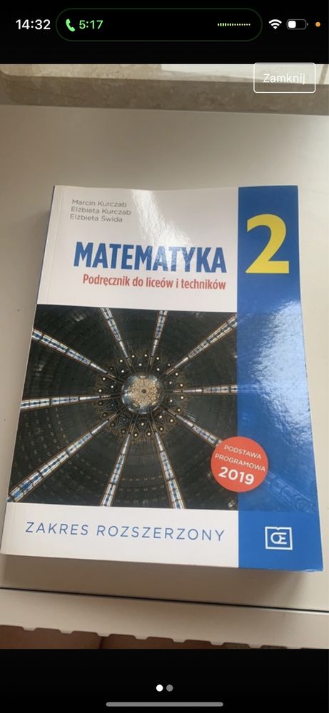 matematyka 2 podręcznik