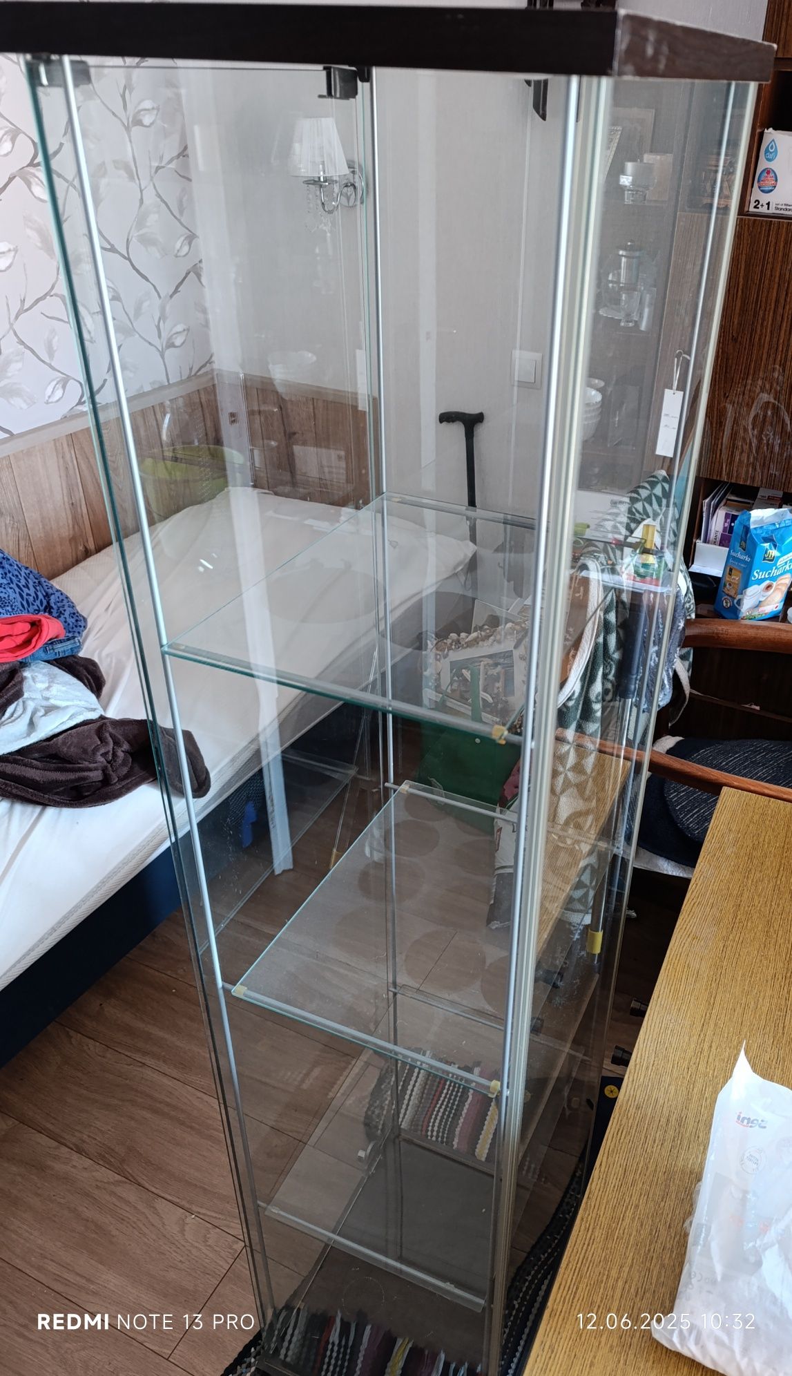 Rezerwacja Witryna szklana wys 200cm