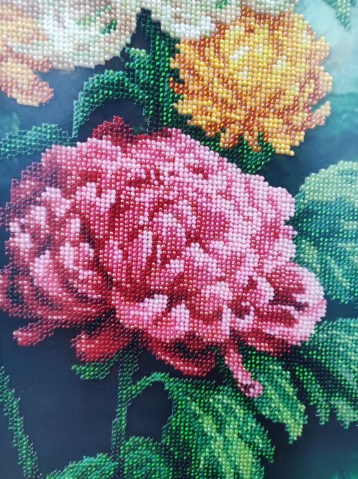 Картина квітів Іриски.