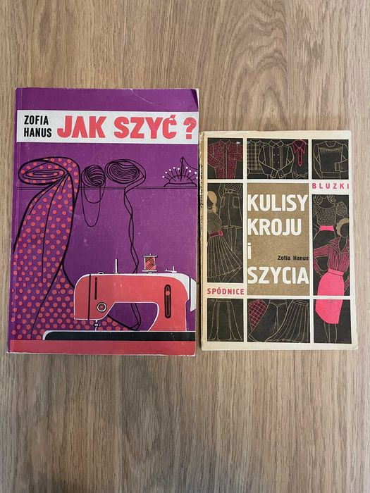 Zofia Hanus - zestaw książek o szyciu
