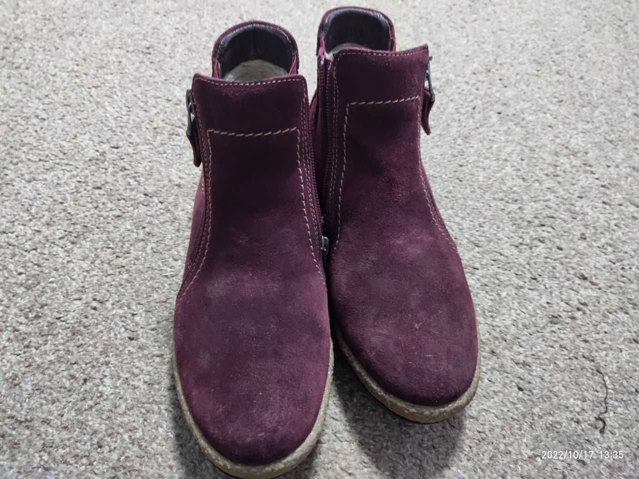 ∎∎‼️Женские ботинки замша челси∎∎propet doretta dark red∎∎Новые-39р‼️