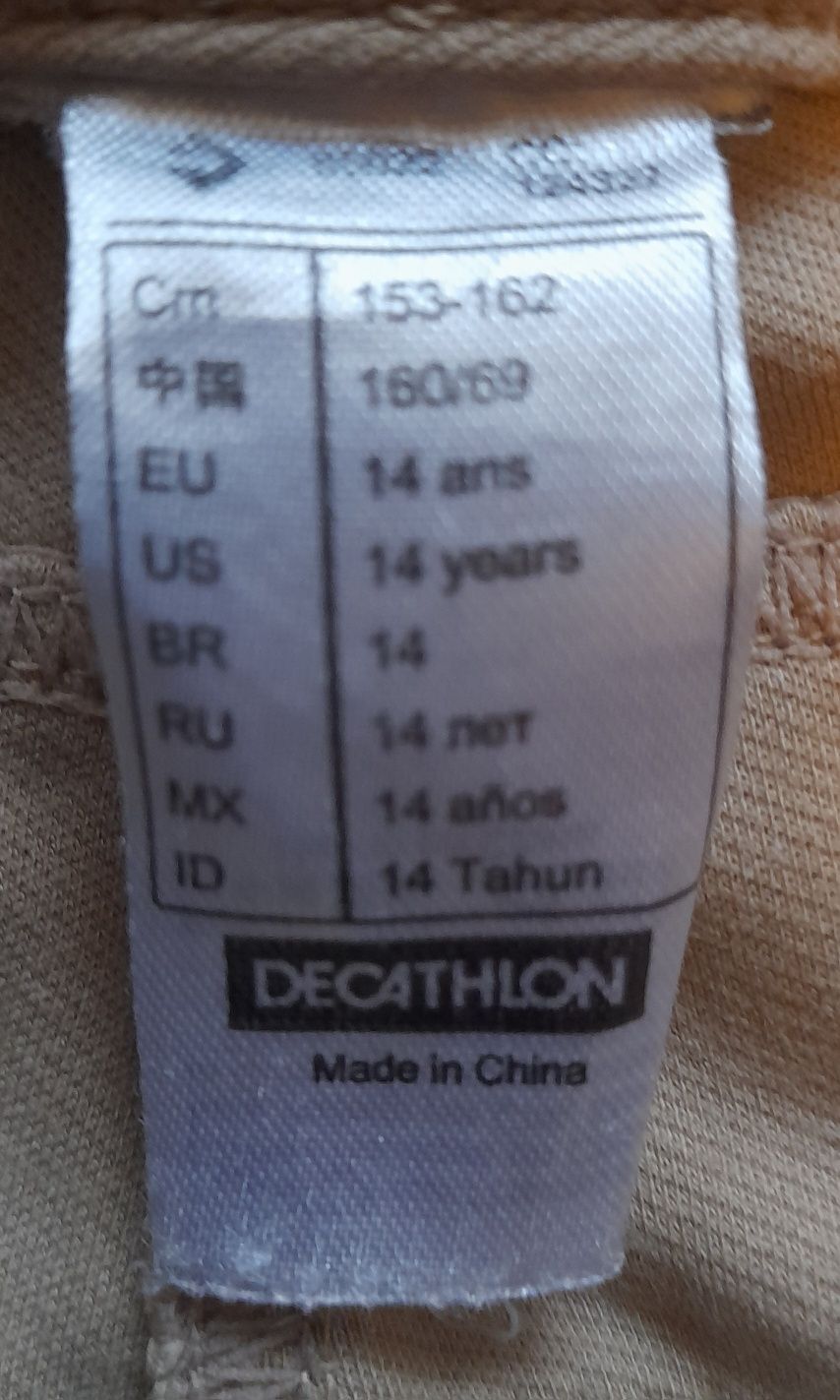 Bryczesy dziewczęce decathlon 153-162