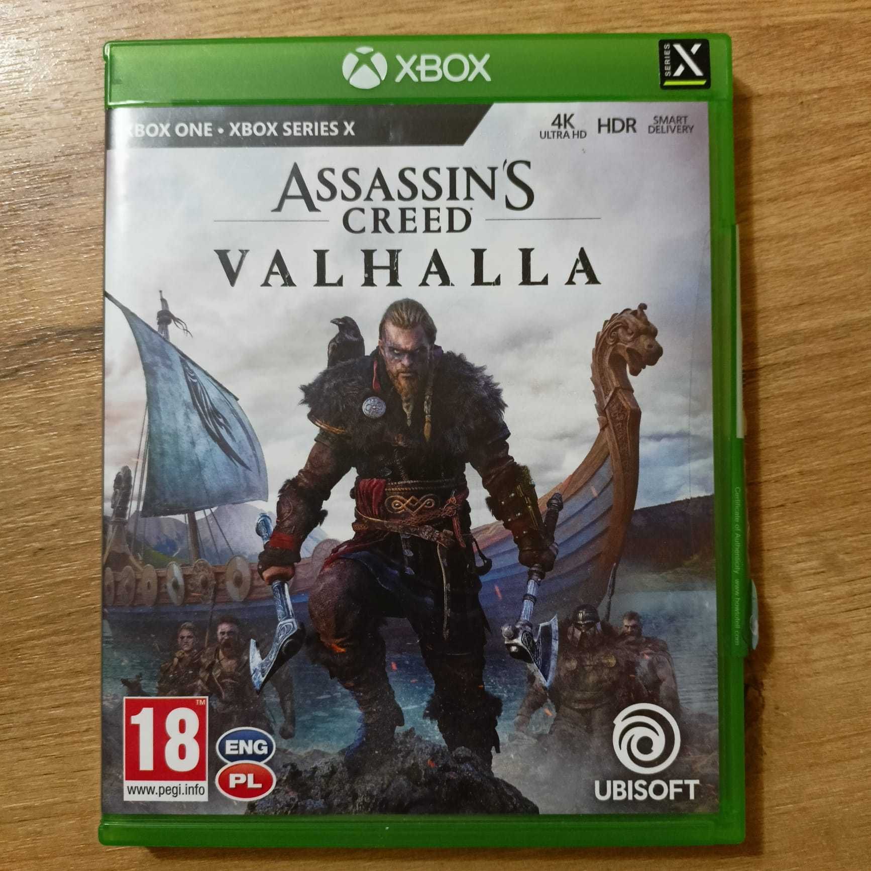 Assassin's Creed Valhalla xbox one xbox series x. plyta