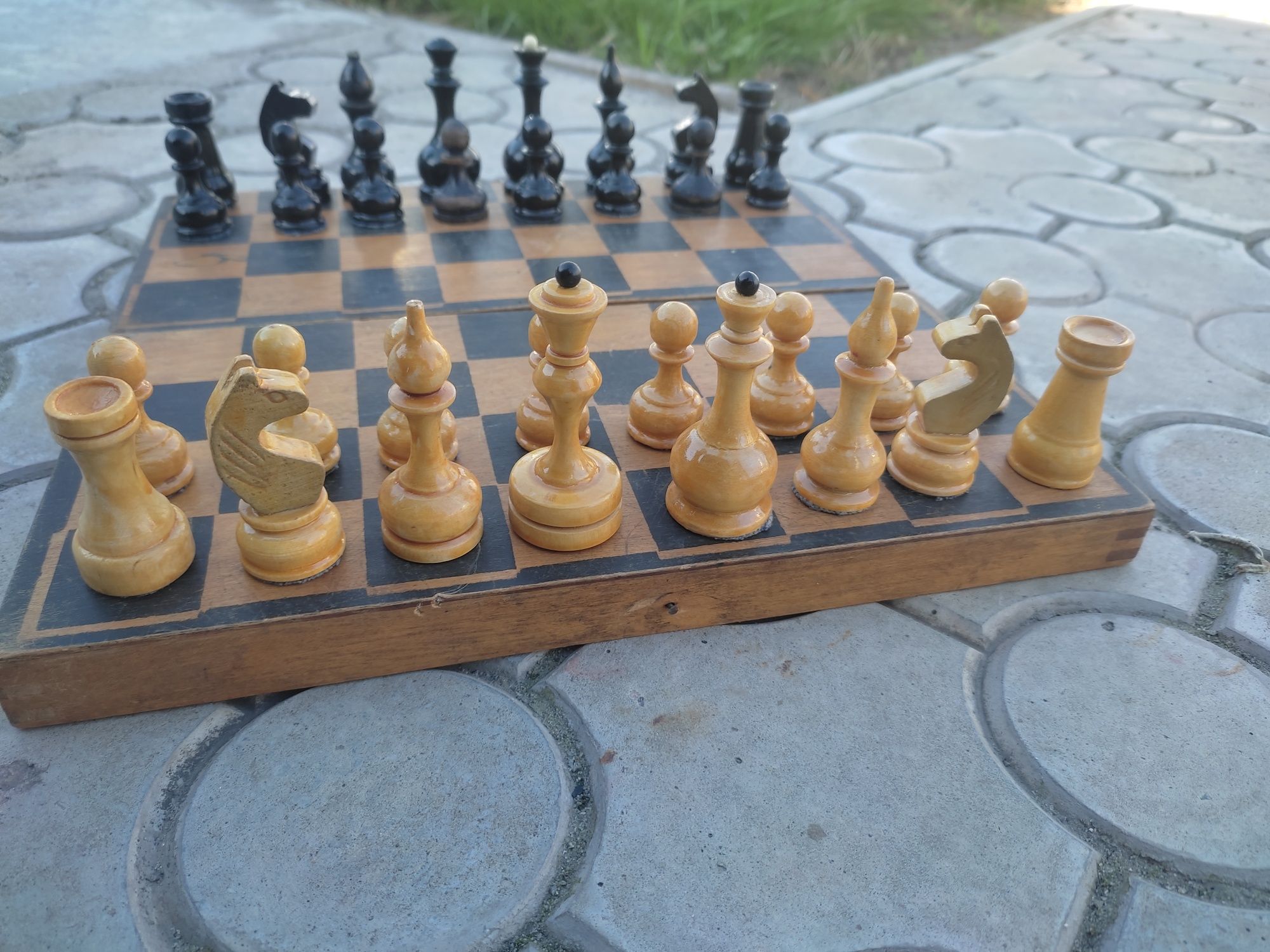 Шахматы деревянные не большие