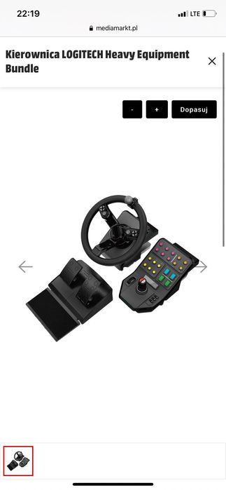 Kierownica logitech