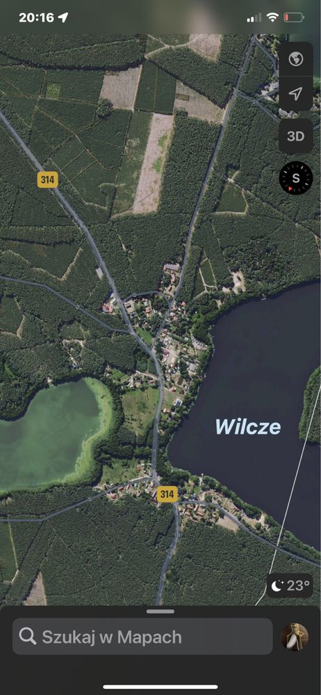 Wilcze działka nad jeziorem,atrakcyjna,Las,