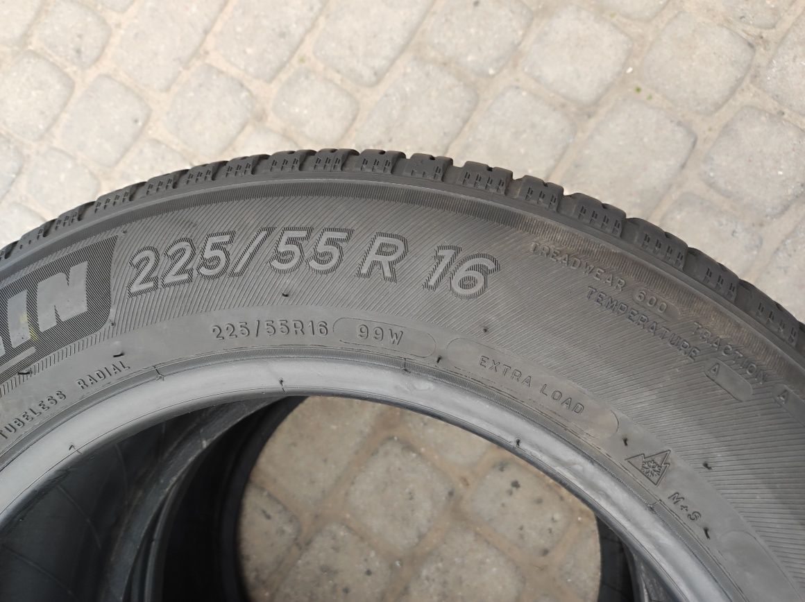 225.55.16 Dwie opony Wielosezonowe Michelin Crossclimate dot 2020
