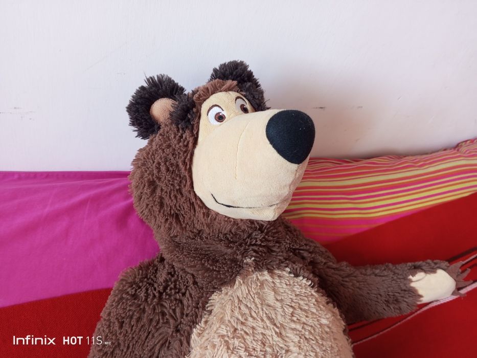 Misza Masza i Niedźwiedź maskotka