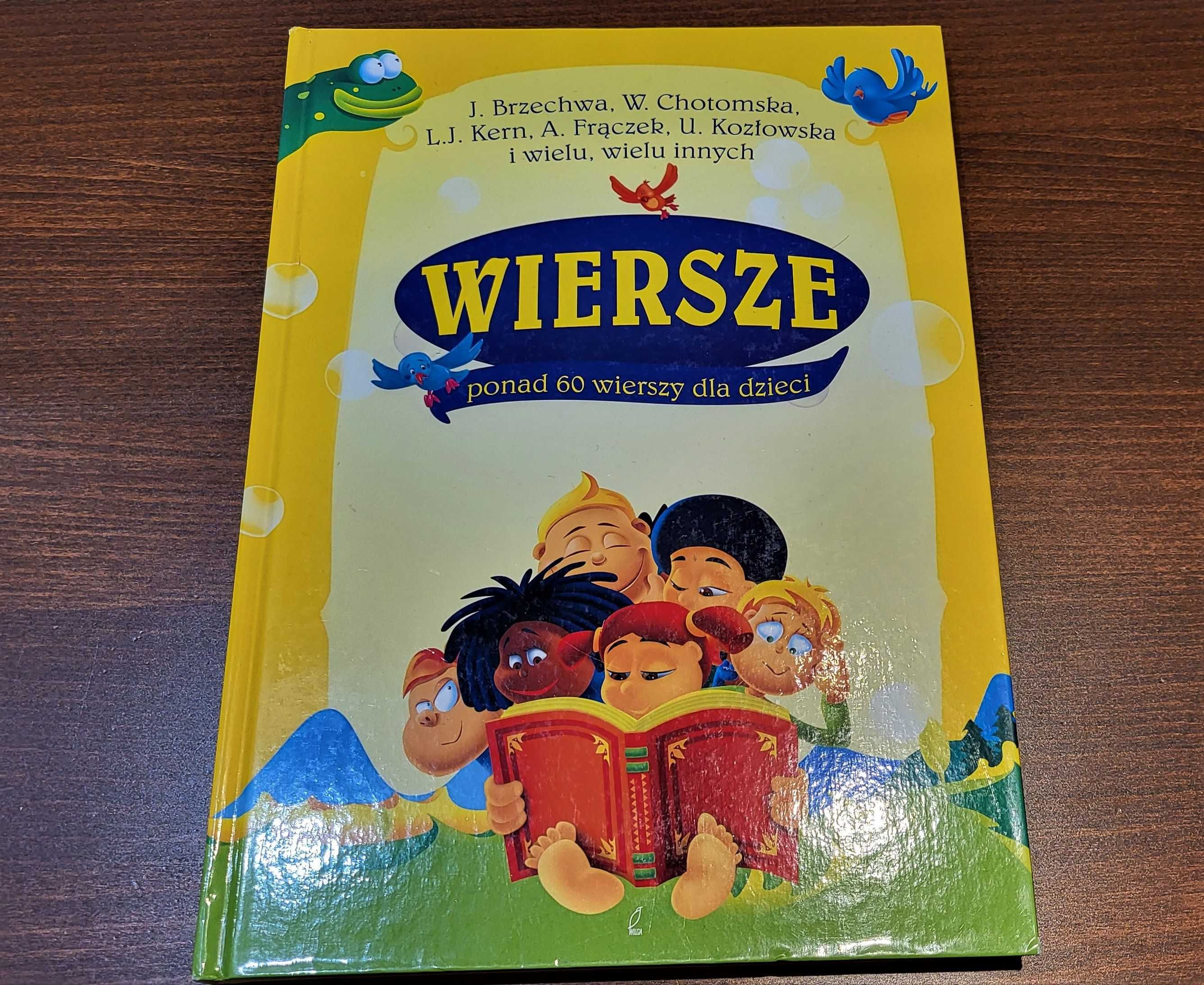 Wiersze dla dzieci kolorowy zbiór wyd. WILGA Brzechwa, Kern, Chotomska