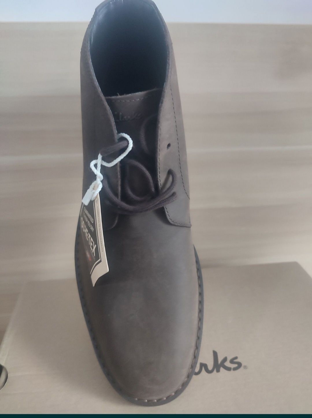 Clarks męskie buty Chukka atticuslthigtx r.41,5 nowe oryginalne okazja