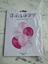 Balony na Chrzest dla dziewczynki