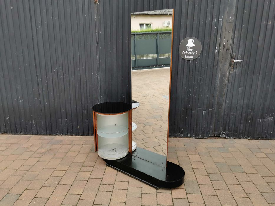 Toaletka obrotowa ART DECO proj. Halabala, Czechosłowacja '30-50 Retro