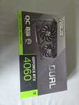 Sprzedam pudełko od karty graficznej ASUS Geforce RTX 4060 8GB