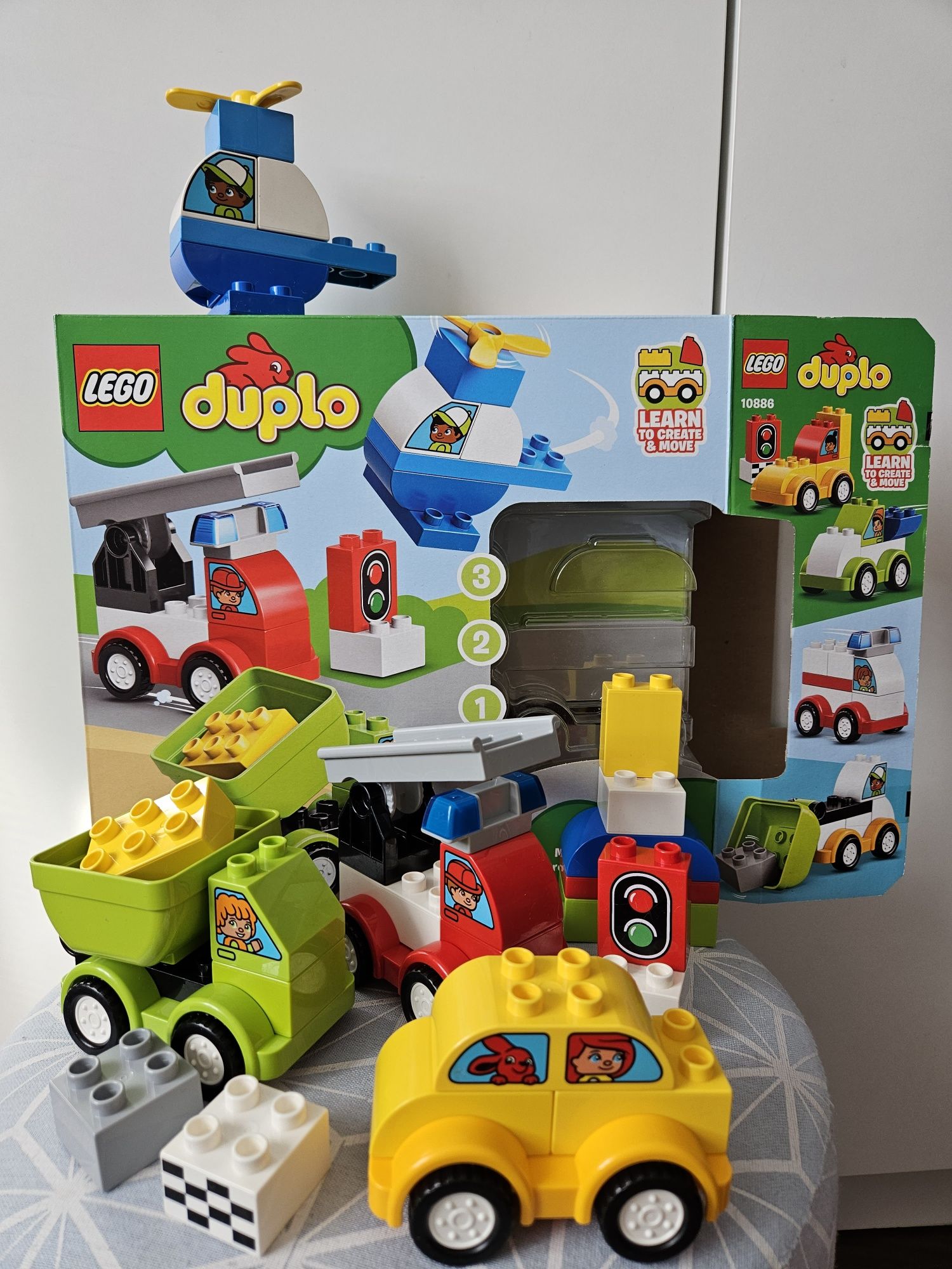 Lego Duplo pojazdy 10886