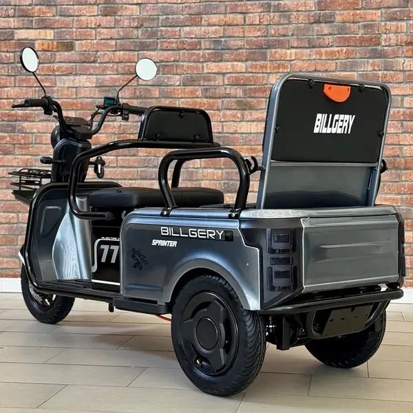 В наявності‼️Електричний трицикл  1200W-72V-23Ah