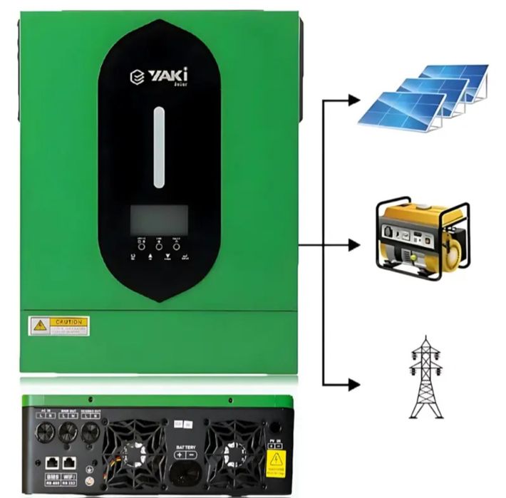 Inverter 4.2 kvt + 500 ah