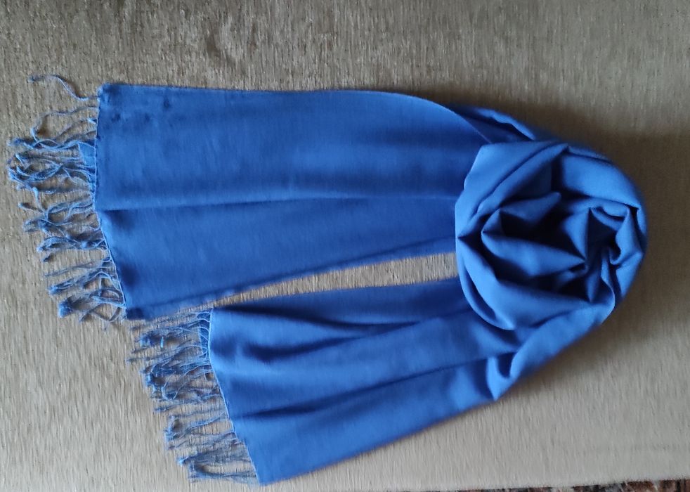 Шарф шерсть шёлк, Непал, палантин, платок