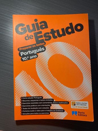 COMO NOVO - Livro Guia de Estudo Português 10º Ano - Porto Editora
