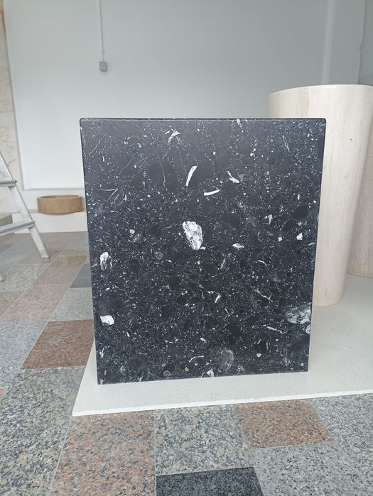 Aparador em Pedra Mármore Compacto Negro Marquina