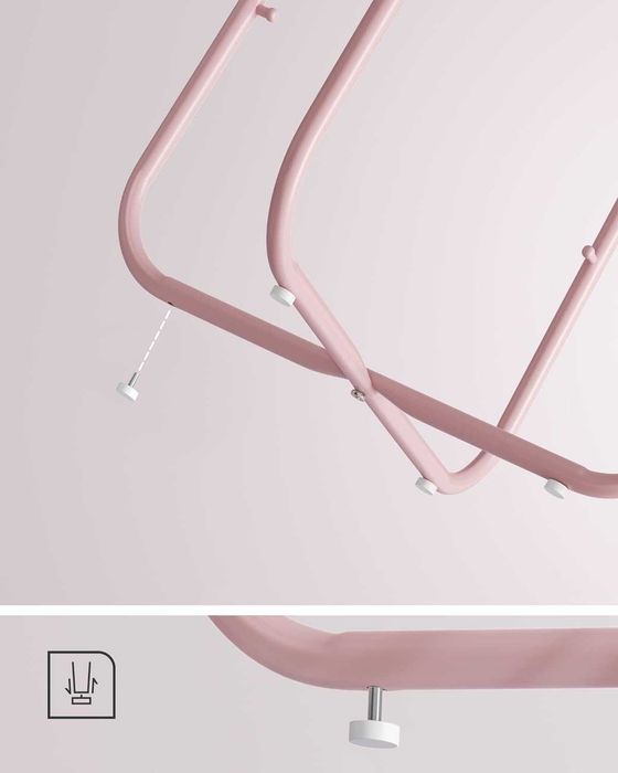 Nowy stolik kawowy z koszyczkiem / blat / stół / VASAGLE !7833!